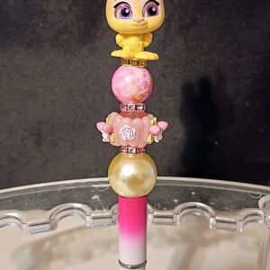 Colorful Beaded Pen with Cute Topper